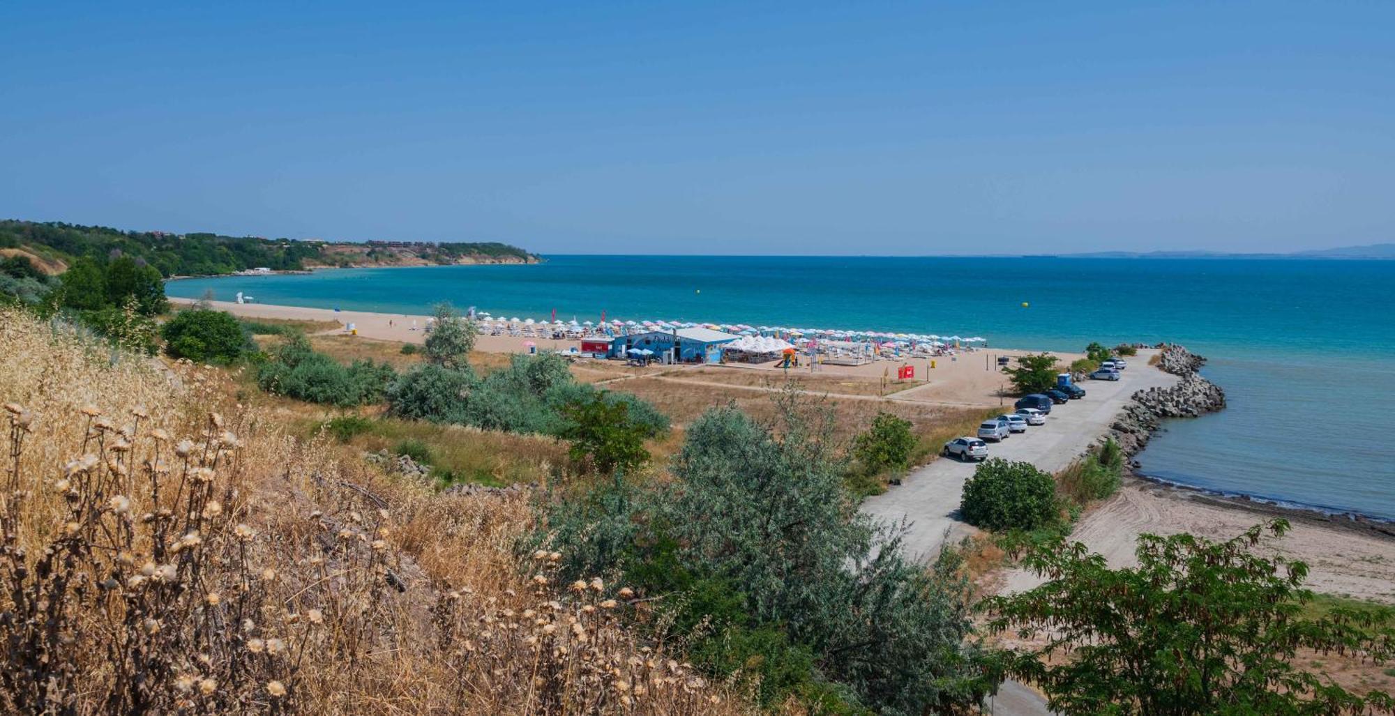 June One Bedroom Sea View Apartment Diamond Beach Resort Sarafovo Exteriör bild