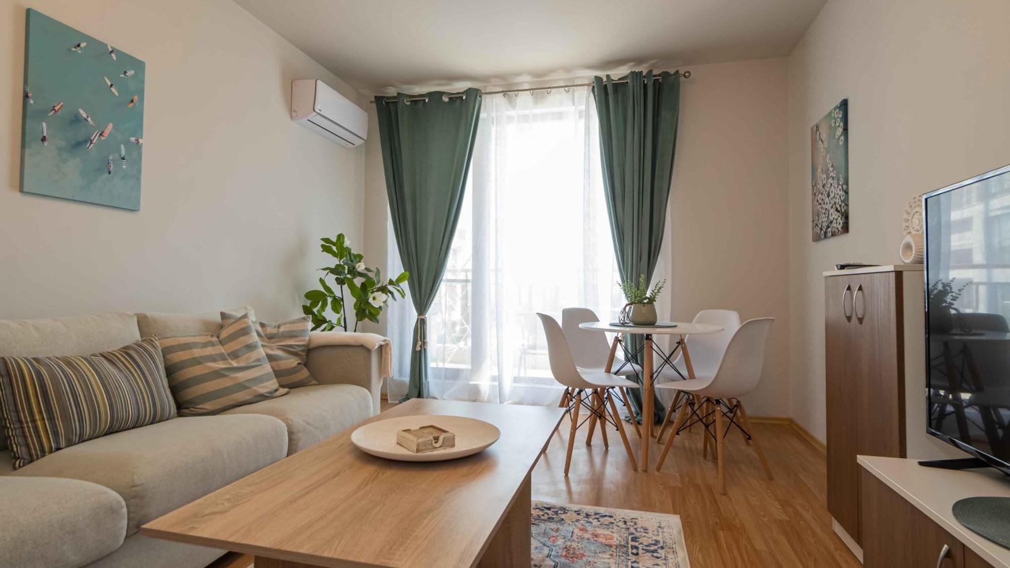 June One Bedroom Sea View Apartment Diamond Beach Resort Sarafovo Exteriör bild